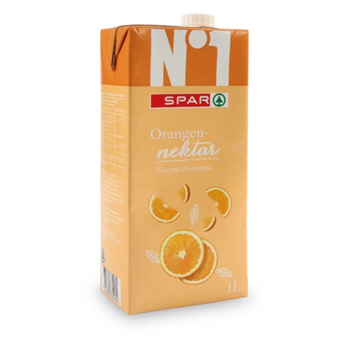 SPAR No.1  Orangen Nektar Tp 1l