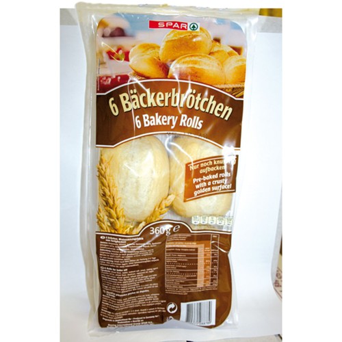 SPAR Baeckerbroetchen 6Er 360g