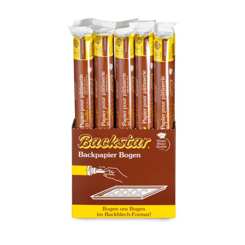Backstar-Bogen 33x42cm 25 Stk.