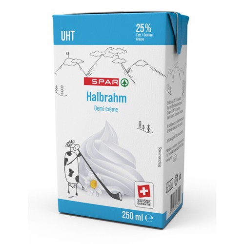 SPAR Halbrahm UHT 0,25l 