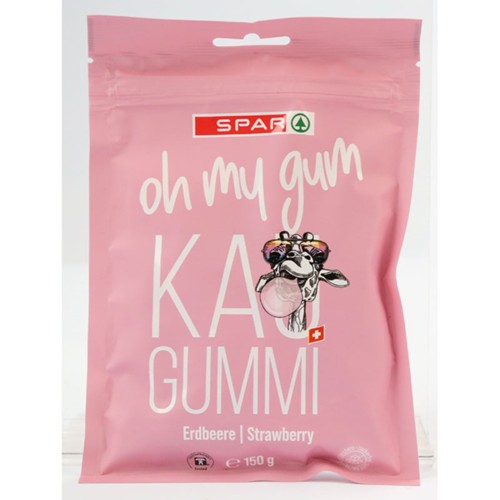 SPAR Kaugummi Erdbeere 150g