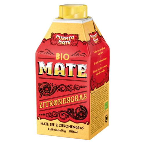 Puerto Bio Mate & Lemongrass Tp 0,5l