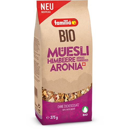 Familia Bio Müesli Aronia Himbeer 375g