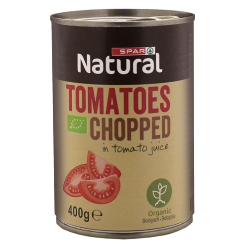 SPAR Natural Bio Tomatengewürfelt 400g