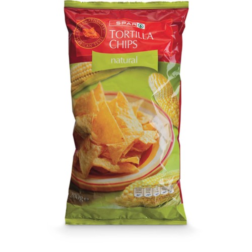SPAR Tortilla Chips Natural 200g