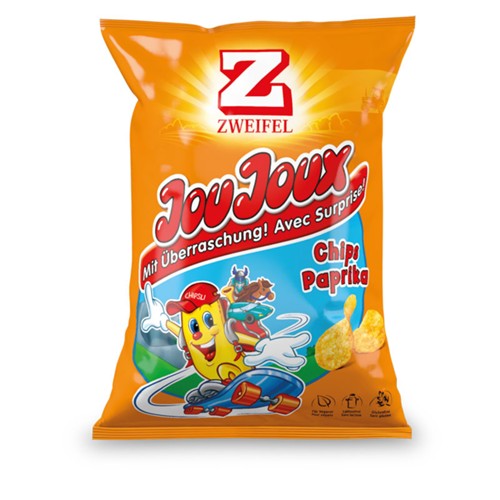 Zweifel Joujoux Chips Paprika 420g