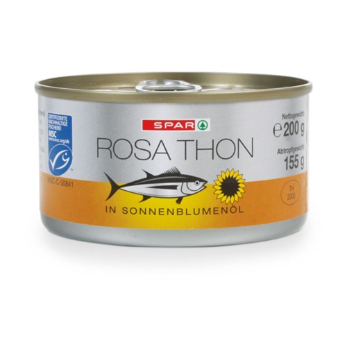 SPAR Msc Rosa Thon In Sonnenoel 200g