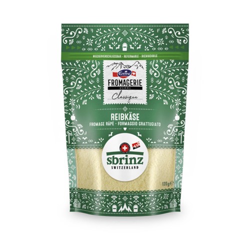 Sbrinz gerieben 120g