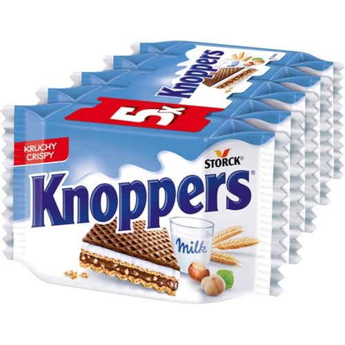 Knoppers Milchnuss Schnitte 5x25g