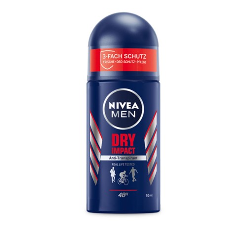 Nivea Men Deo Roll-On Dry Impact 0,5l