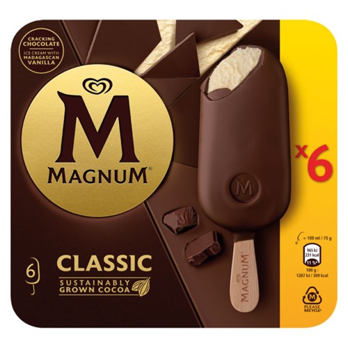 Magnum Classic 6x 100g