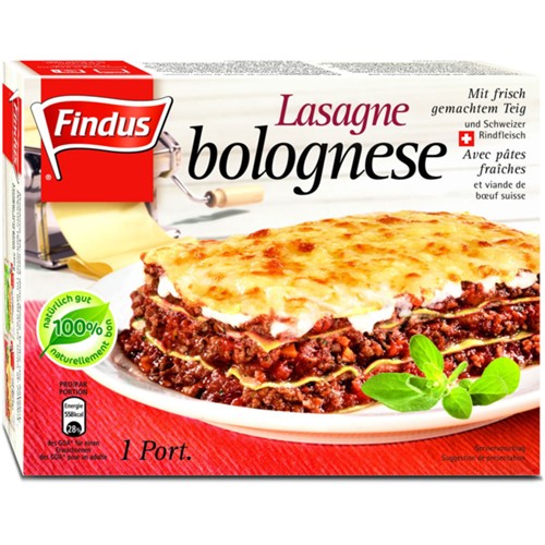 Findus Lasagne Bolognese 1 Portion 360g