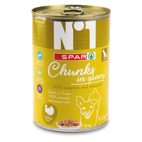 SPAR No.1 Hundenahrung Truthan 415g