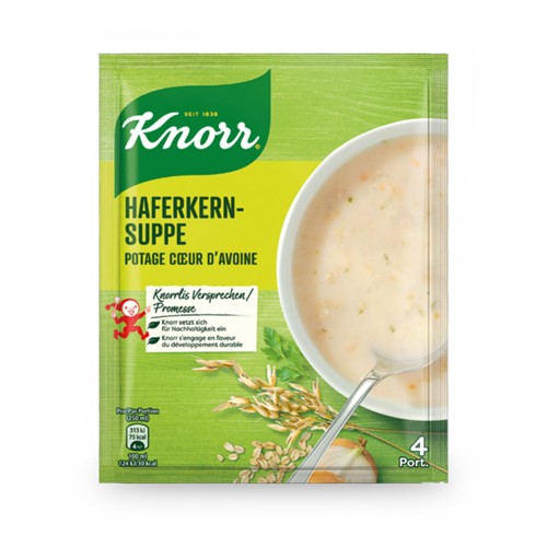Knorr Haferkernsuppe 4. Port. 75g