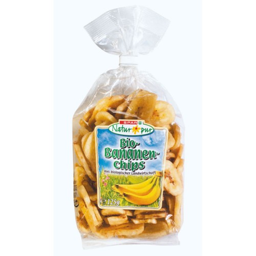 SPAR Natur Pur Bio Bananenchips 125g