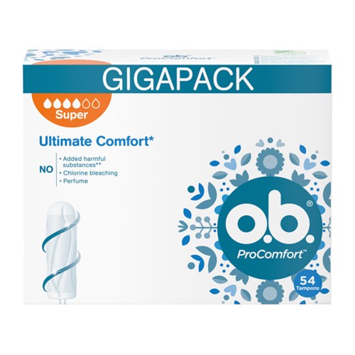 O.B. Tampons Pro Comfort Super 54 Stk