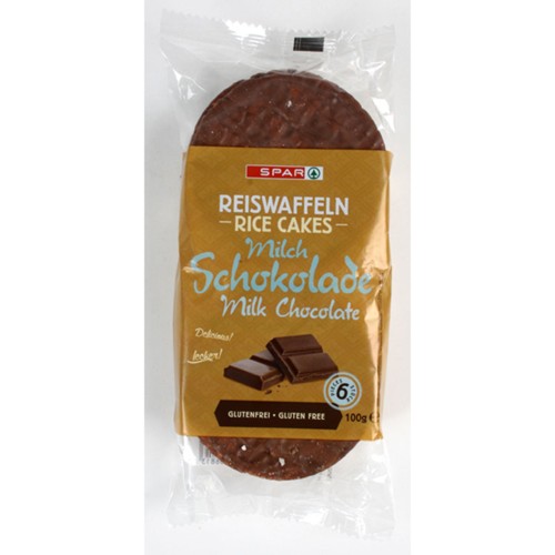 SPAR Reiswaffeln Mit Schokolade 100g