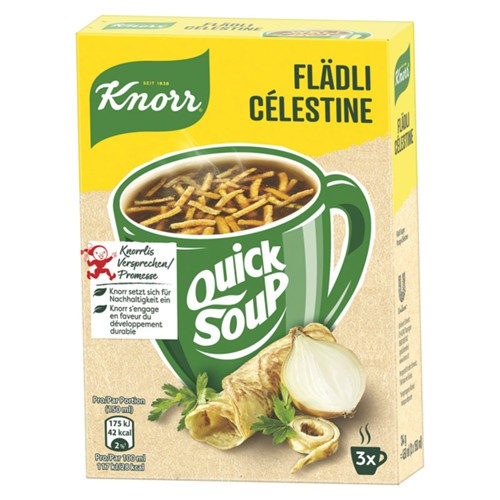 Knorr Quick Soup Flaedli 3Er 34g