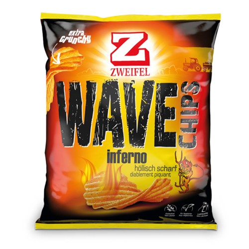 Zweifel Wave Chips Inferno 120g