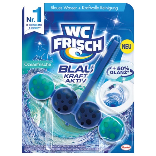Wc Frisch Kraft-Aktiv Blau Ozean 50g