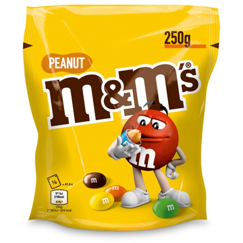 M&M S Peanuts 250g