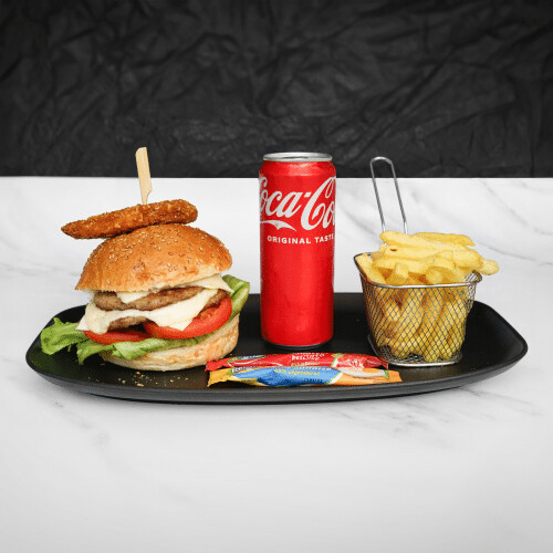 Double cheeseburger oeuf (160g)