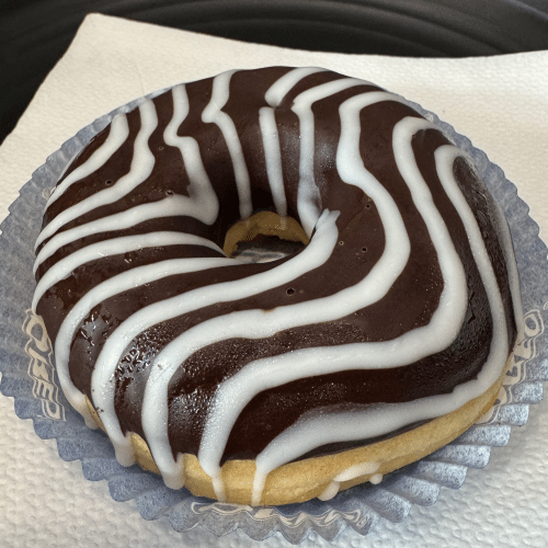 Donut chocolat vanille