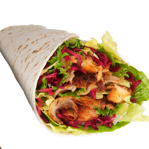 Durum kebab mixte