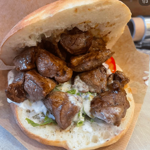 Sandwich gigot d'agneau