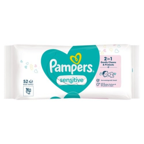 Pampers Wet wipes - fresh clean -52 pieces