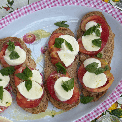 Quattro bruschette