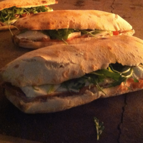 Pizza Panino Prosciutto