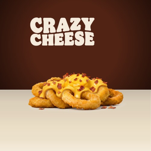 Loaded Onion Rings - Cheddar & Bacon