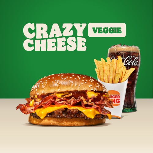 Menu Veggie Crazy Cheese BBQ