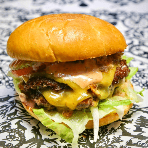 Homemade Cheeseburger