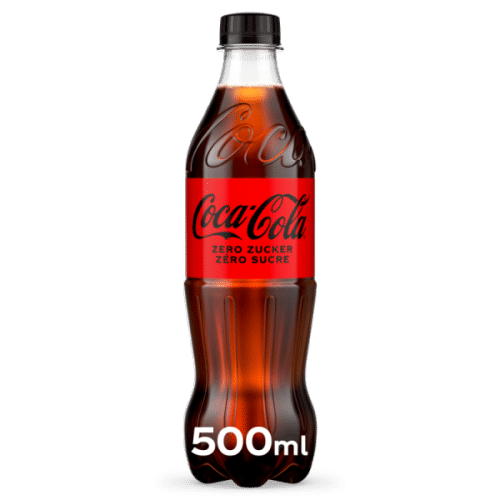 COCA-COLA ZERO ohne Zucker 500ml