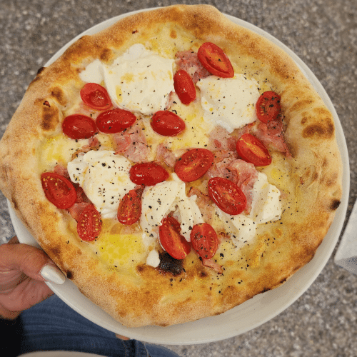 Pizza Bianca Buffalina Combo Menü