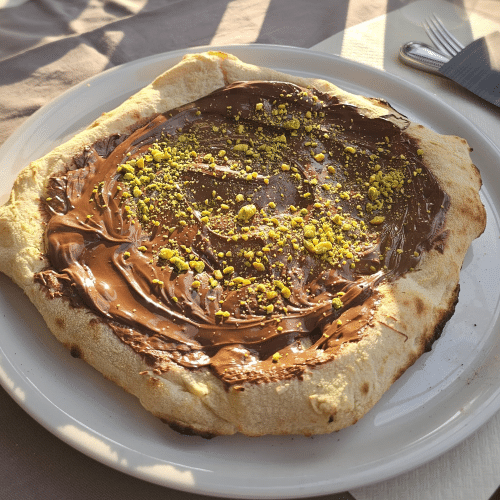 Pizza Nutella