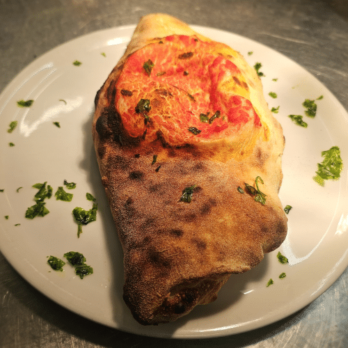 Pizza Speciali Calzone Lab Salame Combo Menü