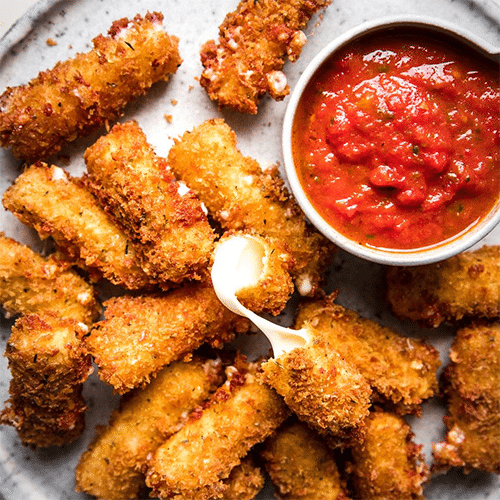 Mozzarella Sticks (5 Stück)