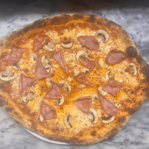 Pizza Prosciutto Funghi
