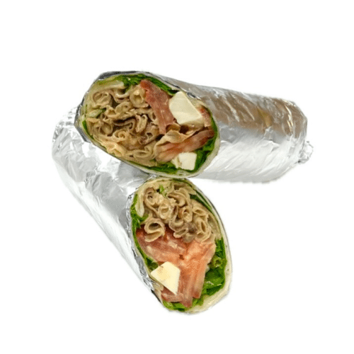 Dürüm mit Spinat und Feta Käse