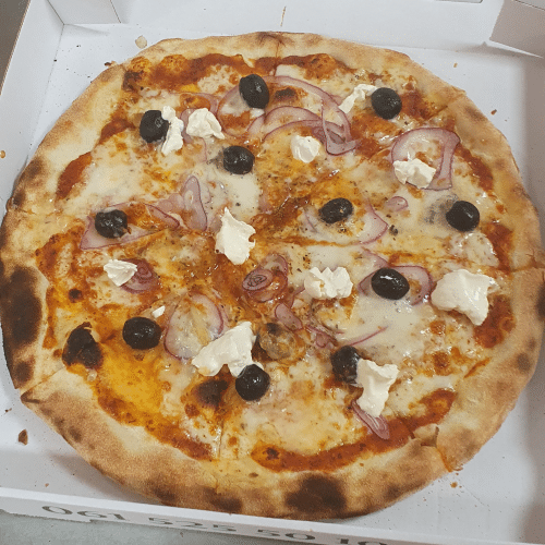 Pizza Gorgonzola e Mascarpone