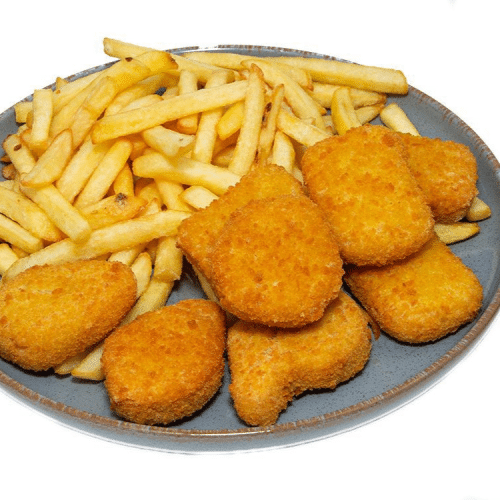 Chicken Nuggets Teller (8 Stück)