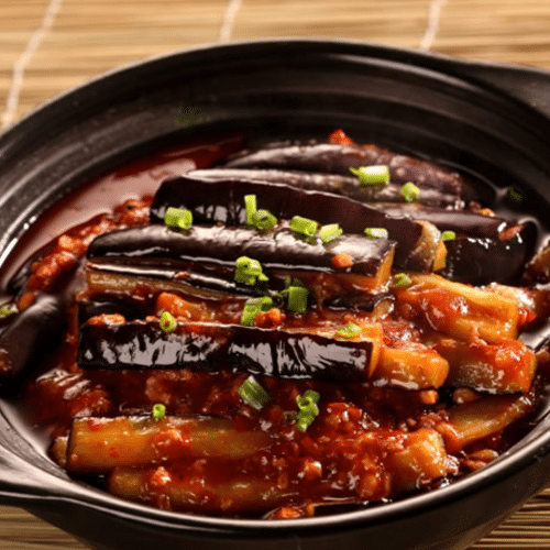 Aubergine caramélisé/Caramelized Eggplant 鱼香茄子煲