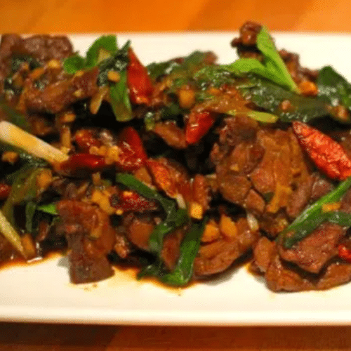 Boeuf à la sichuanaise/ szechuan beef /四川牛肉
