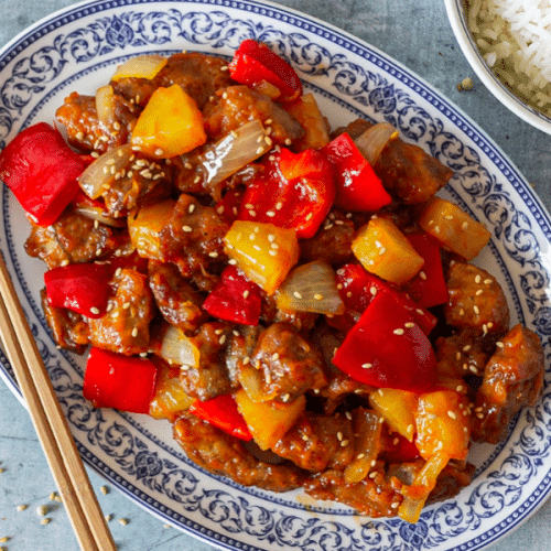 Porc aigre doux/ Sweet and sour porc 糖醋猪肉