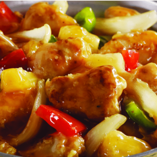 Poulet aigre-doux/Sweet and sour chicken 糖醋鸡