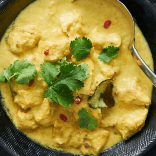 Poulet au curry/ Stir - fried chicken with curry  咖喱炸鸡