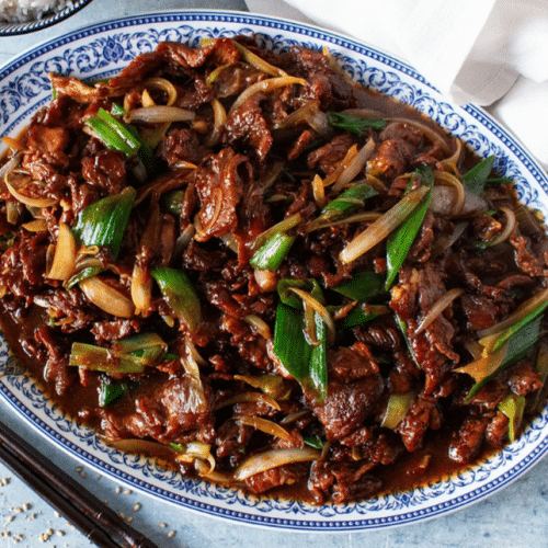 Boeuf sauté à la chinoise/ Stir-fried Beef 酥脆牛肉